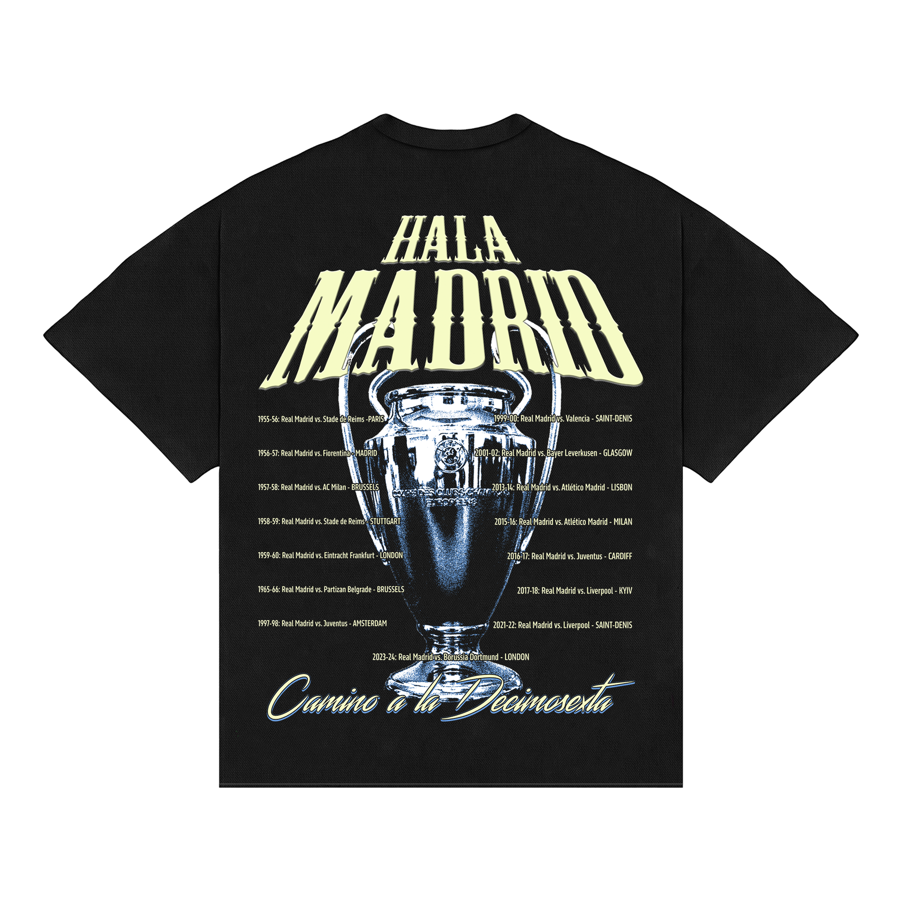 Real Madrid "Hala Madrid" Boxy T-Shirt