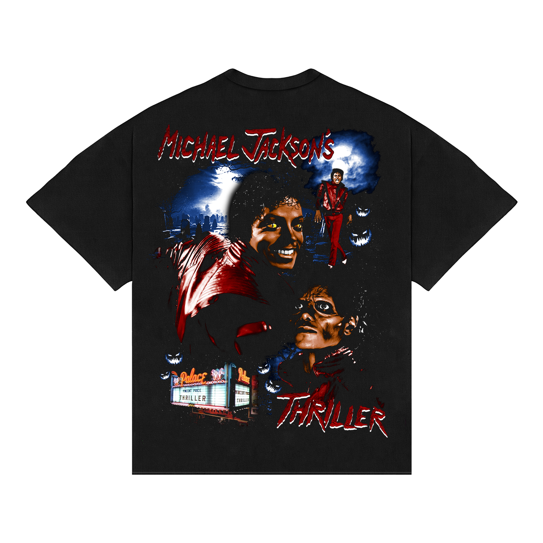 Boxy Michael Jackson "Thriller" T-Shirt