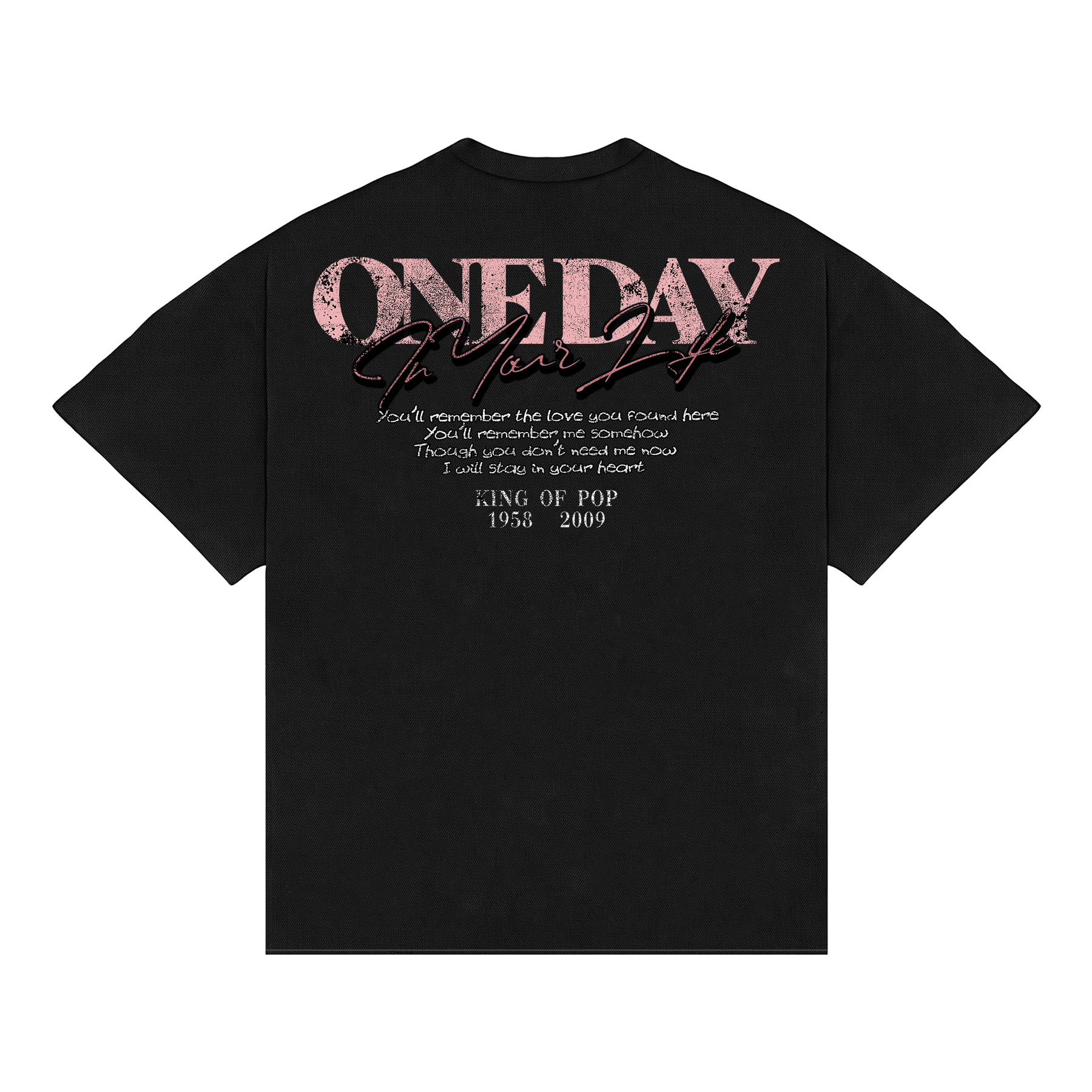 Michael Jackson "Young" Boxy T-Shirt