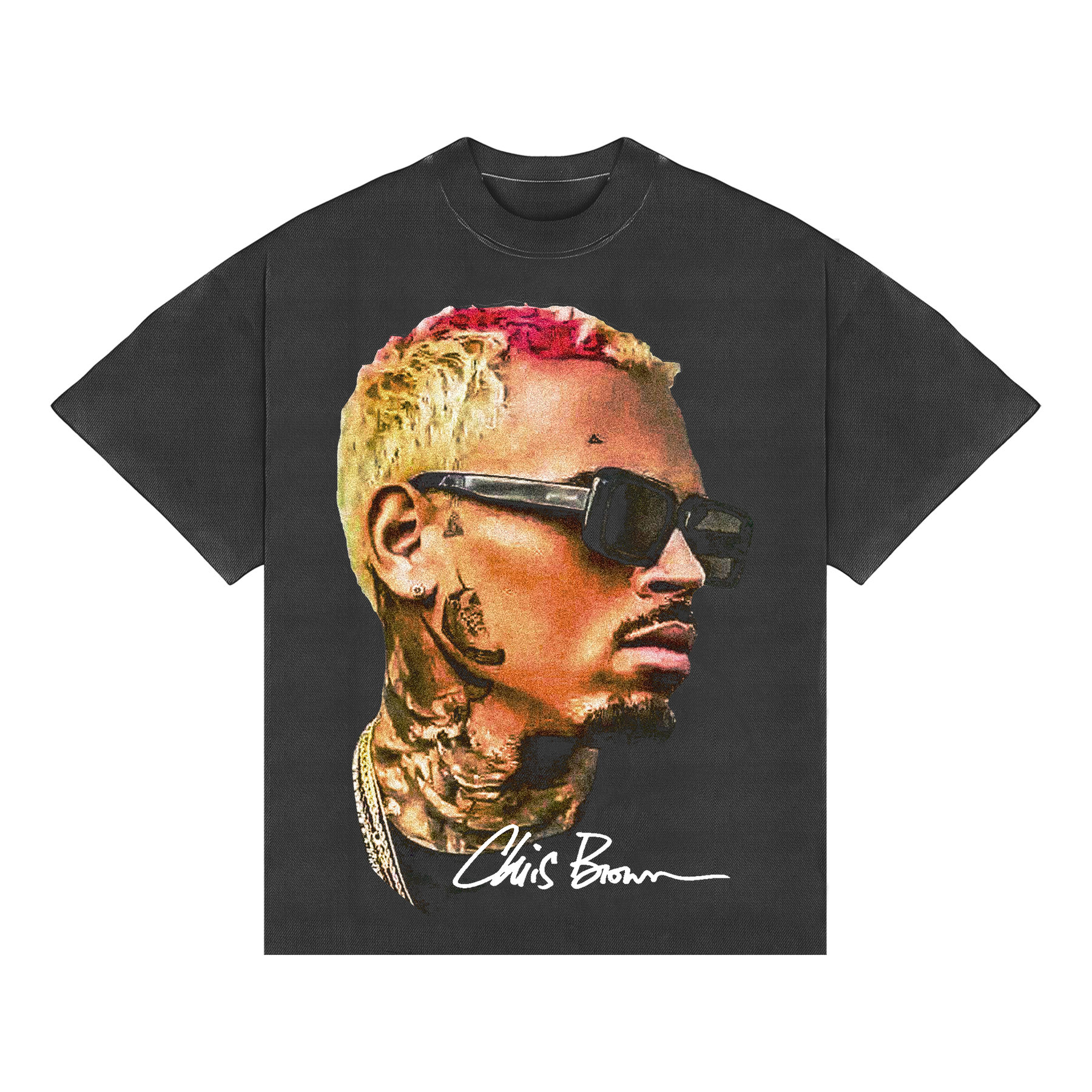 Boxy Chris Brown "Breezy" T-Shirt