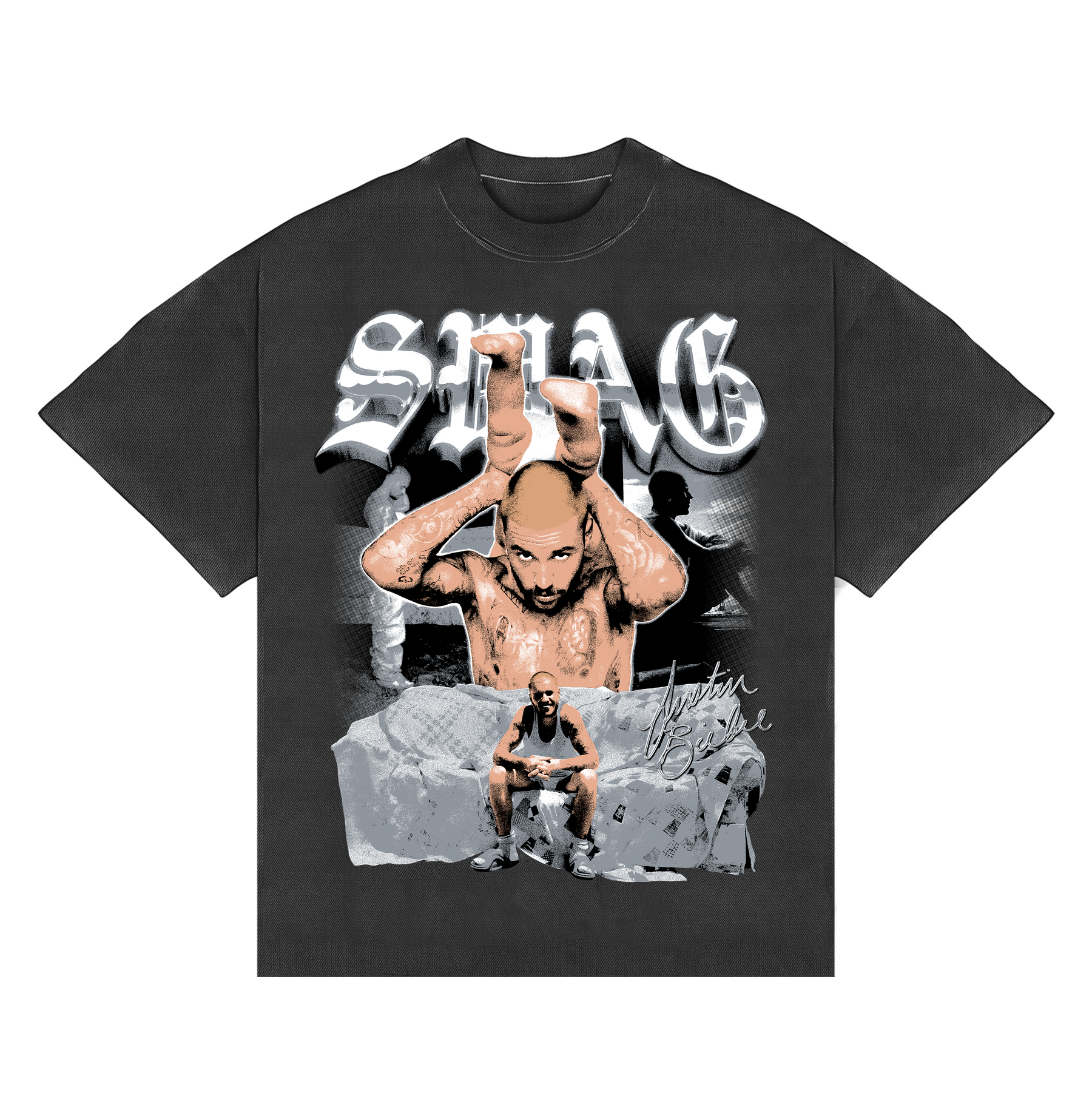 Justin Bieber “Swag” Boxy T-Shirt