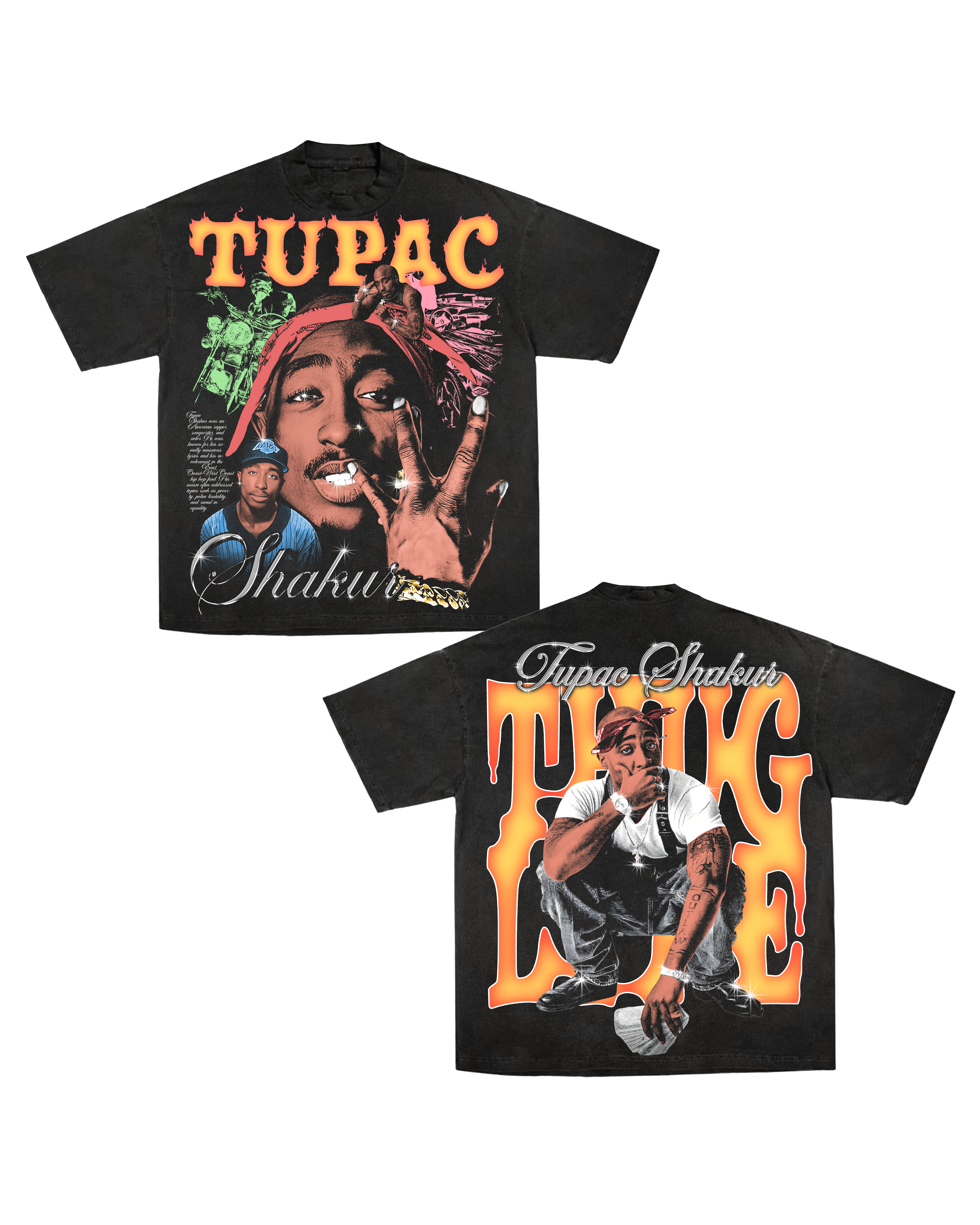 Camiseta Tupac Shakur – STYLTRAP