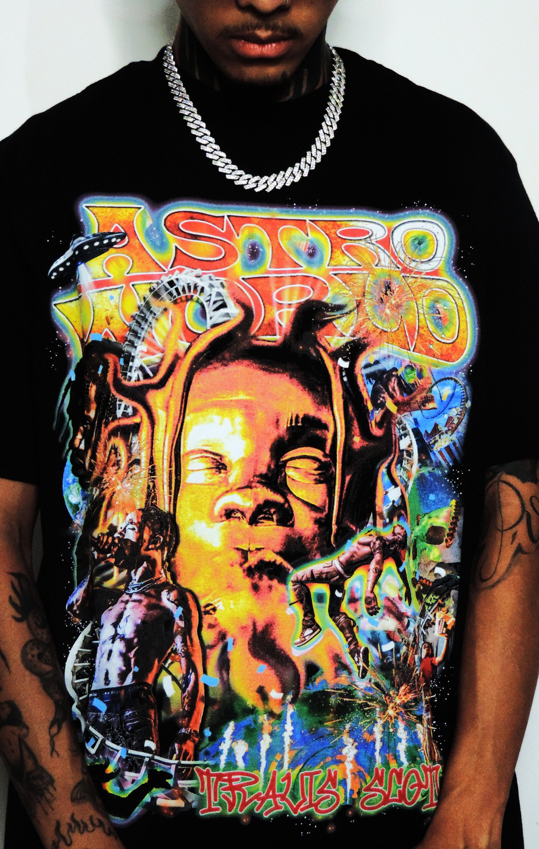 Camiseta Travis Scott “Astroworld”