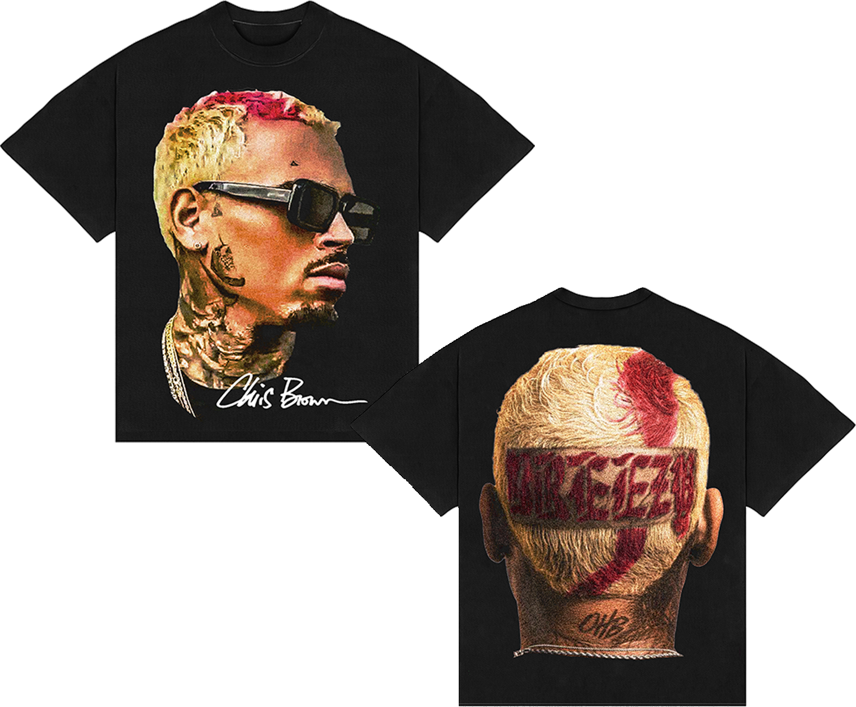 Boxy Chris Brown "Breezy" T-Shirt