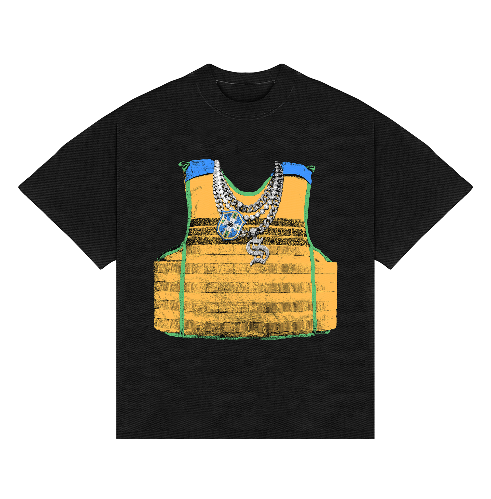 Brazil "BOXY" Vest T-Shirt
