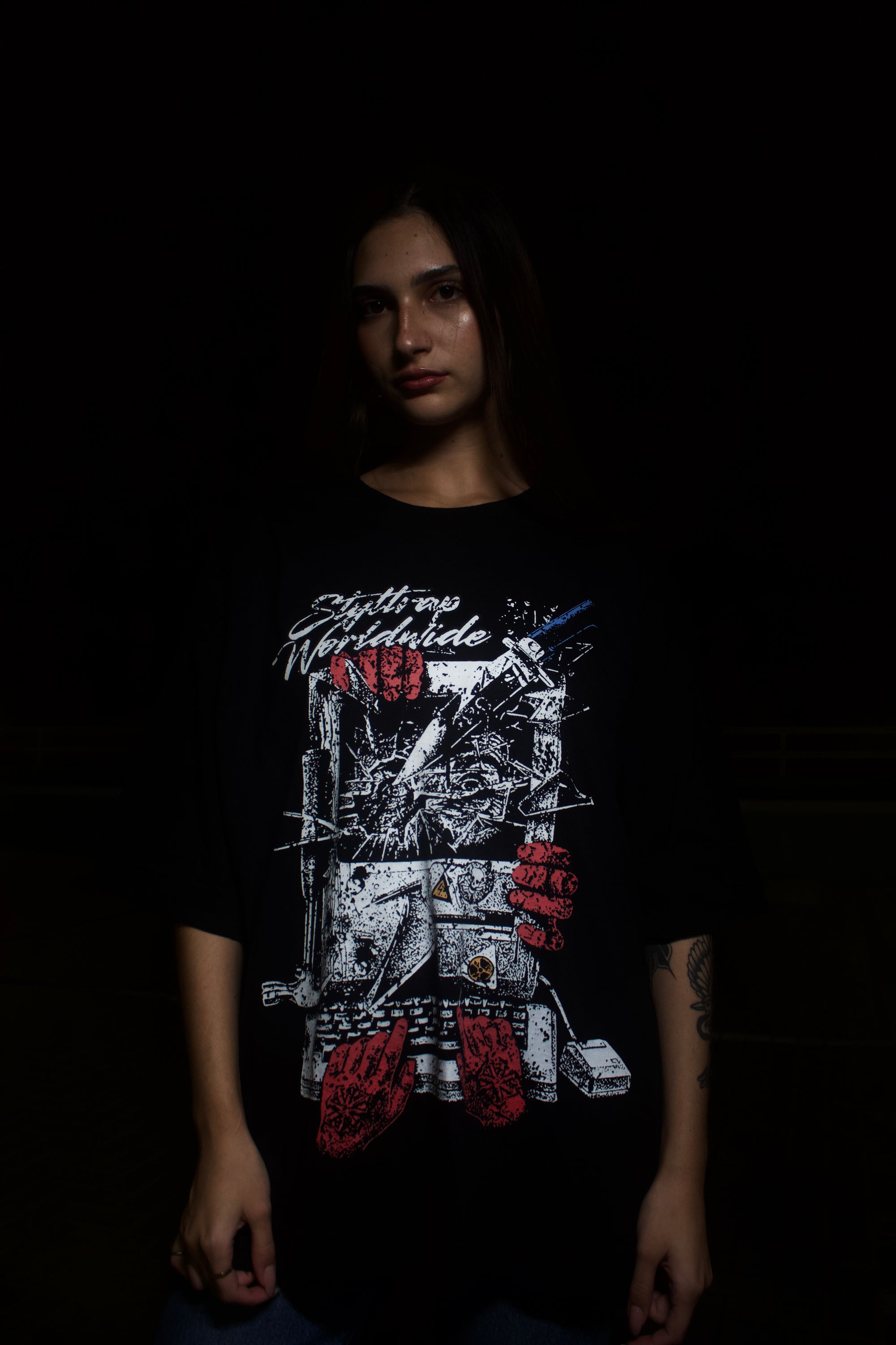 Camiseta Oversized - SOCIAL MEDIA KILLED PEOPLE