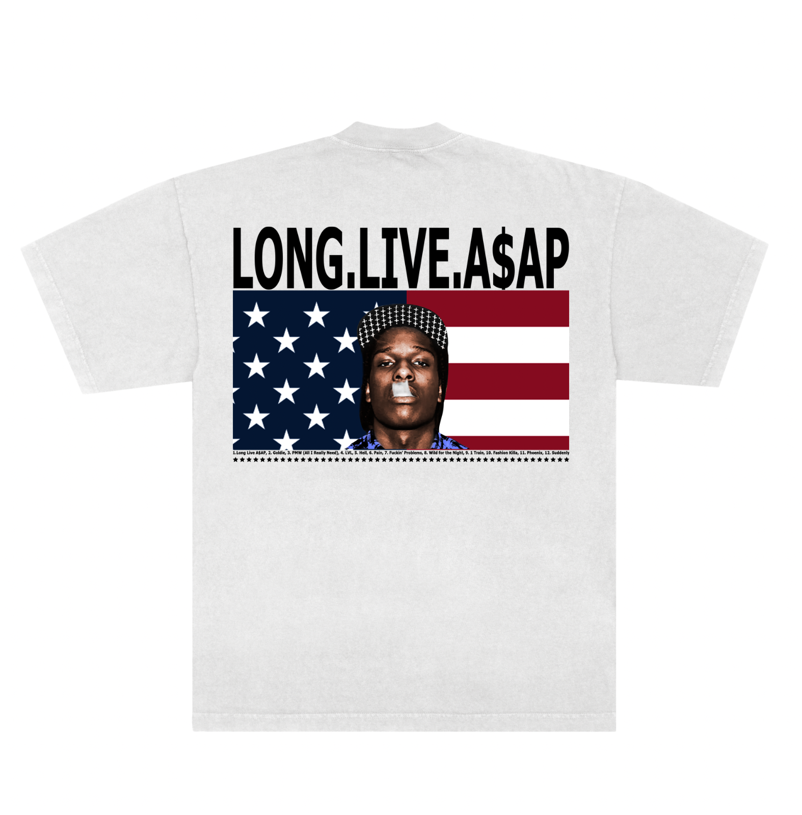 Camiseta Asap Rock