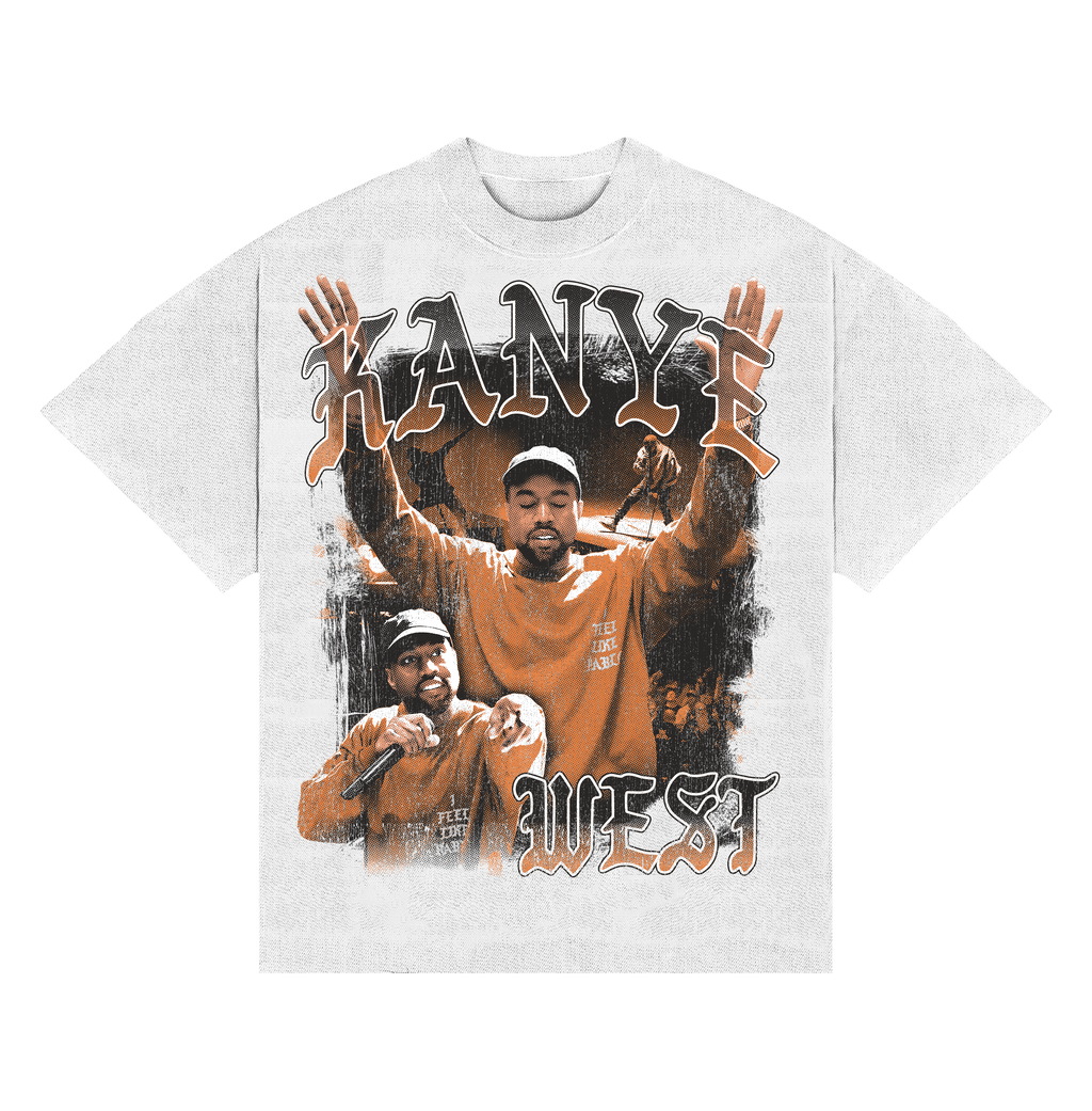 Camiseta Kanye West (BOXY) “THE LIFE OF PABLO”