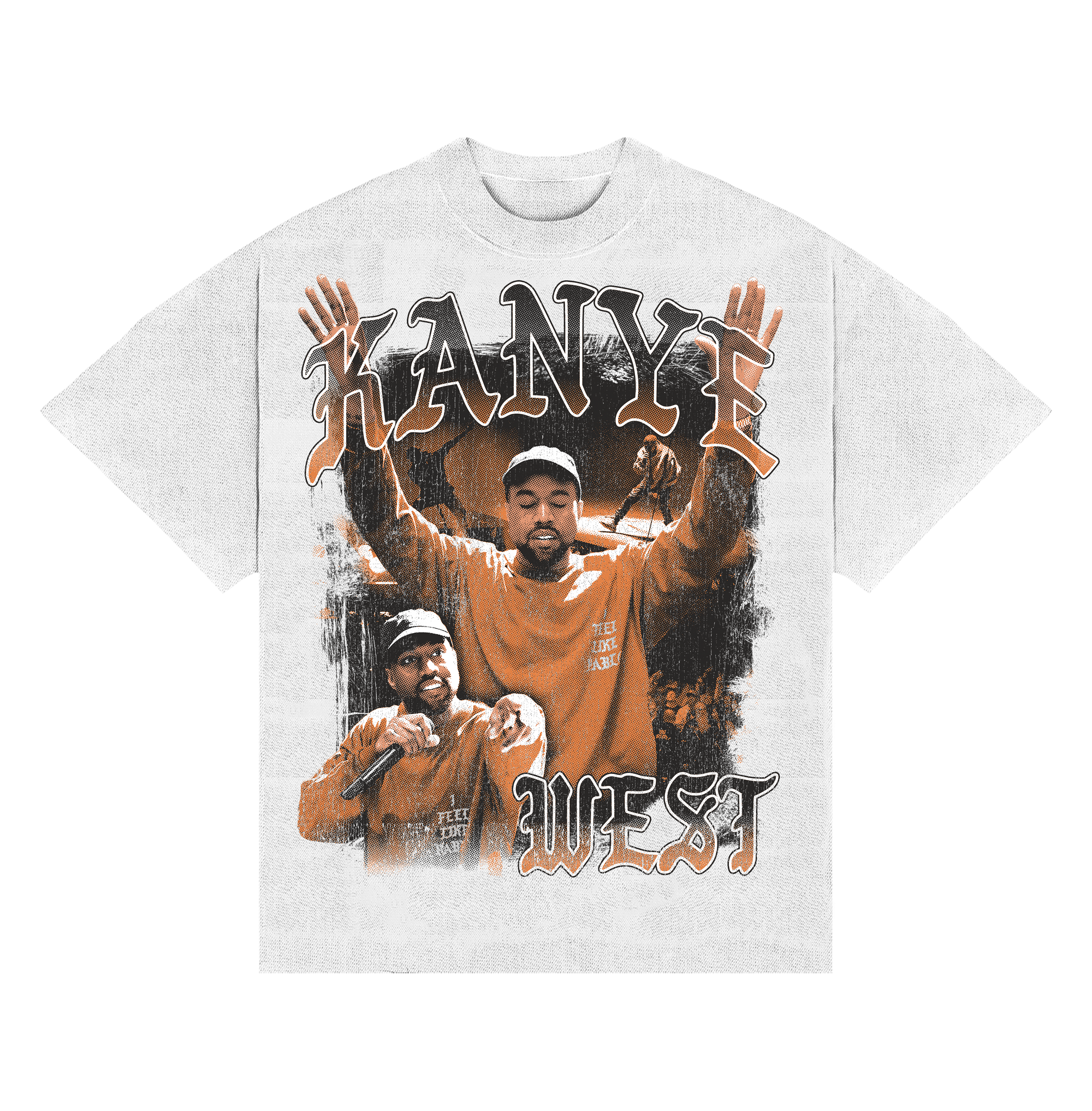 Camiseta Kanye West (BOXY) “THE LIFE OF PABLO”