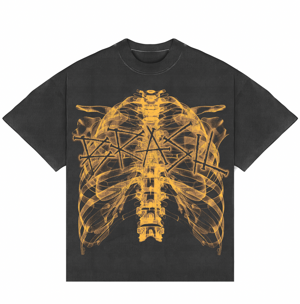 Camiseta Brasil Skeleton “BOXY”
