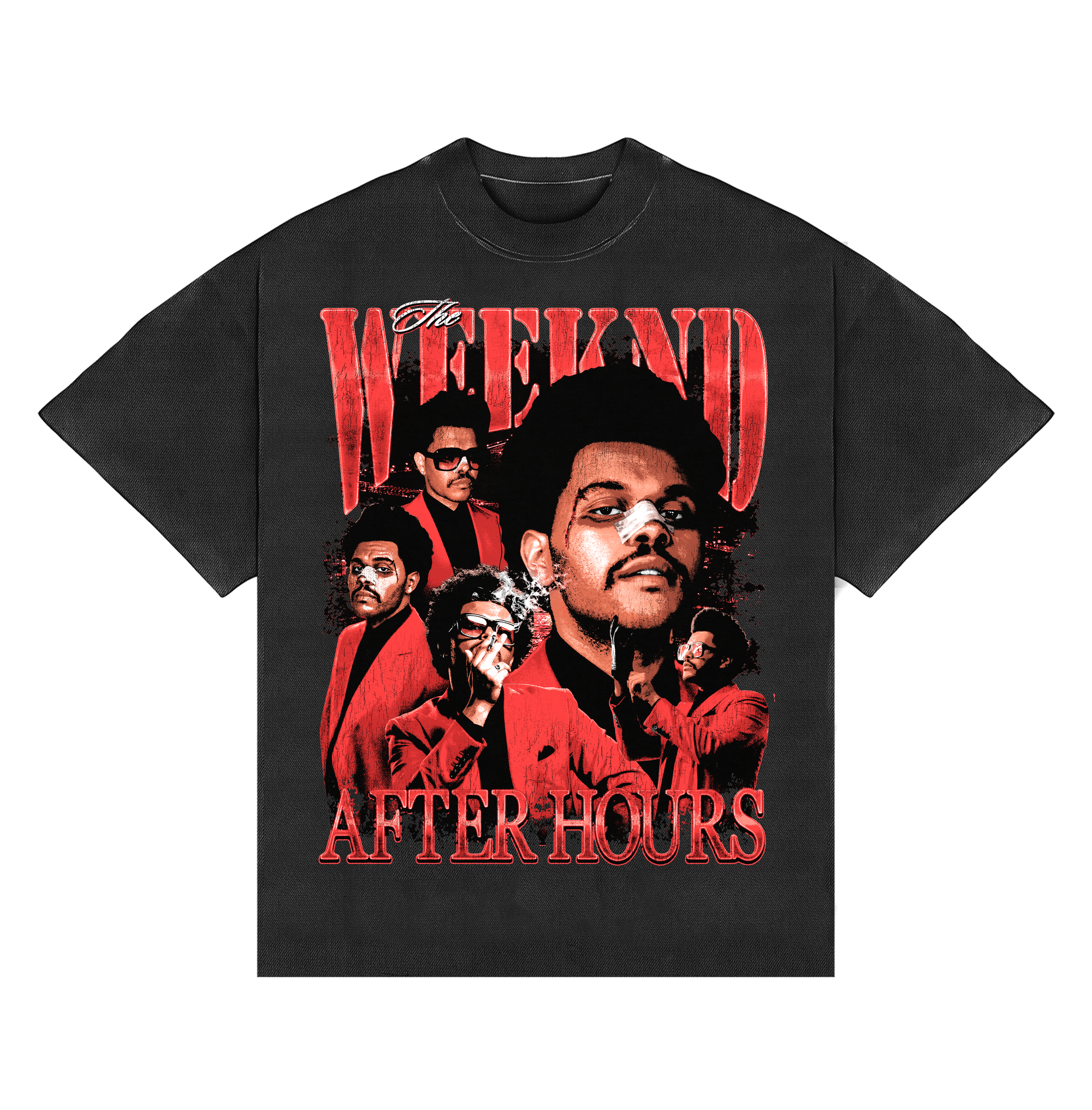 Camiseta The Weeknd “AFTER HOURS” BOXY