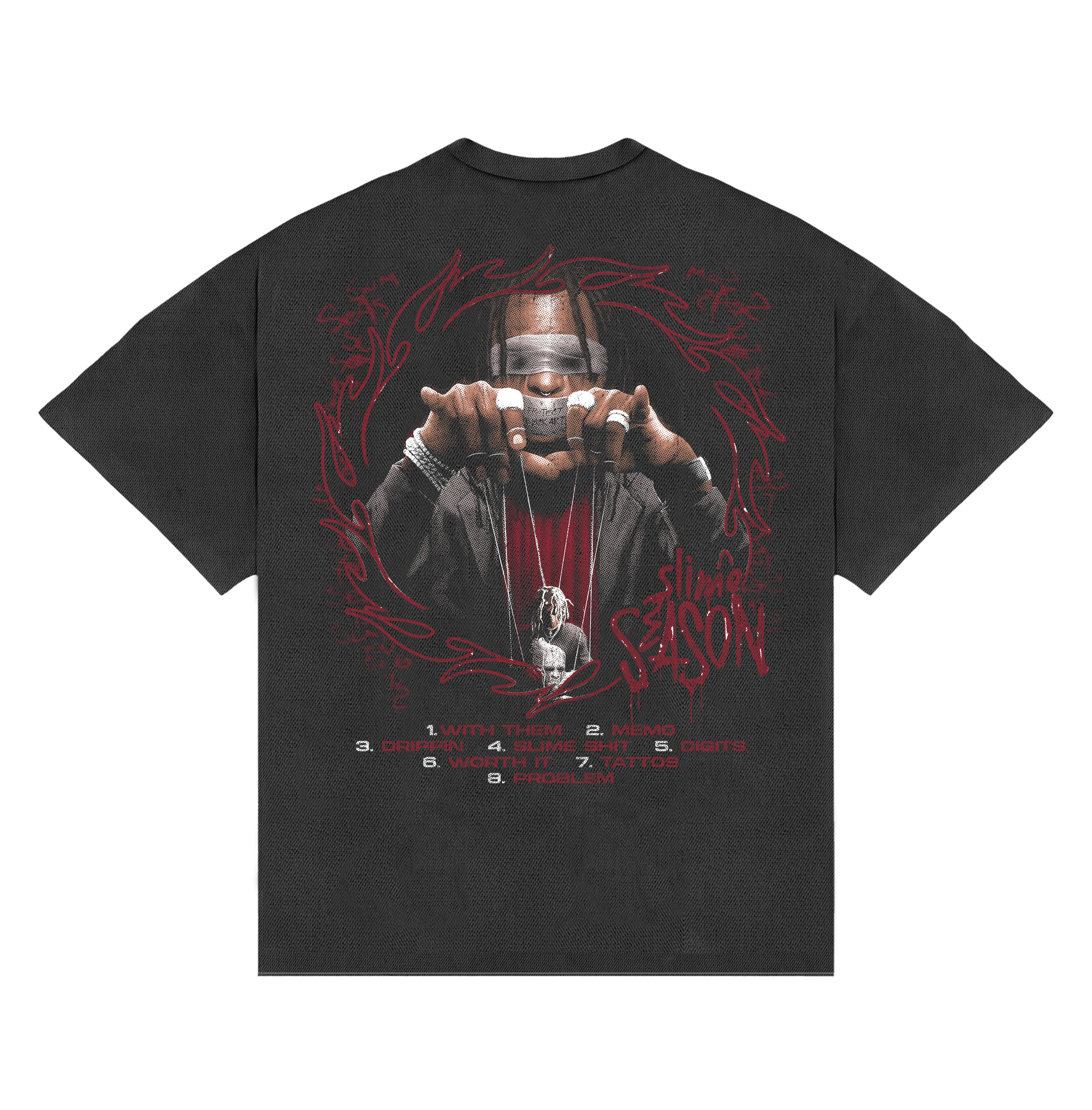 Camiseta Boxy - Young Thug “SLIME”