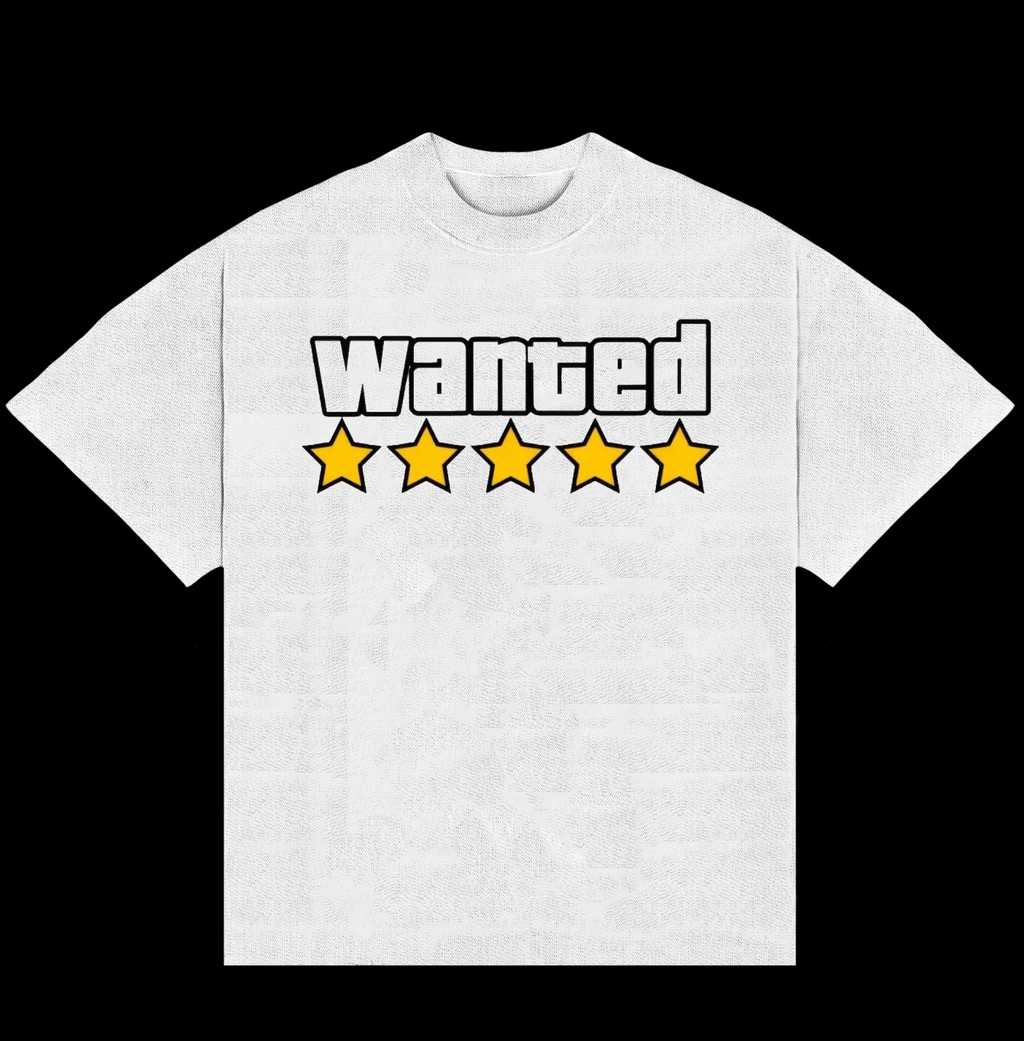 Camiseta Wanted ⭐️⭐️⭐️⭐️⭐️