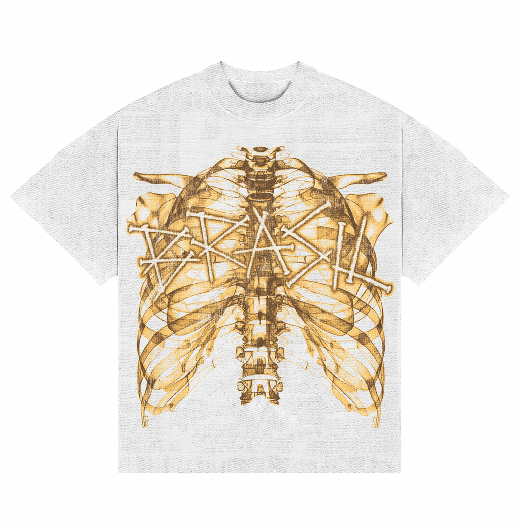 Camiseta Brasil Skeleton “BOXY”