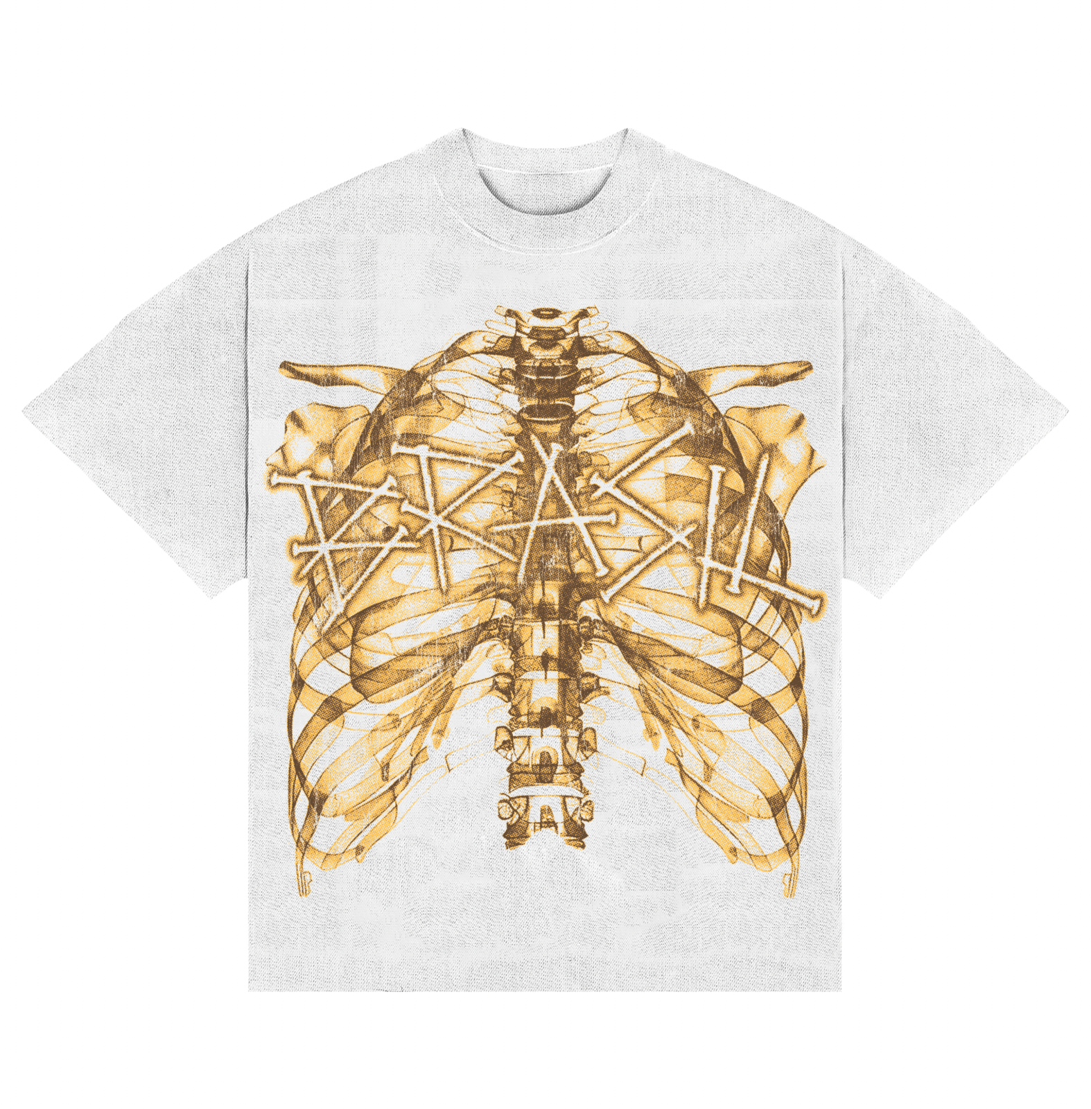 Camiseta Brasil Skeleton “BOXY”