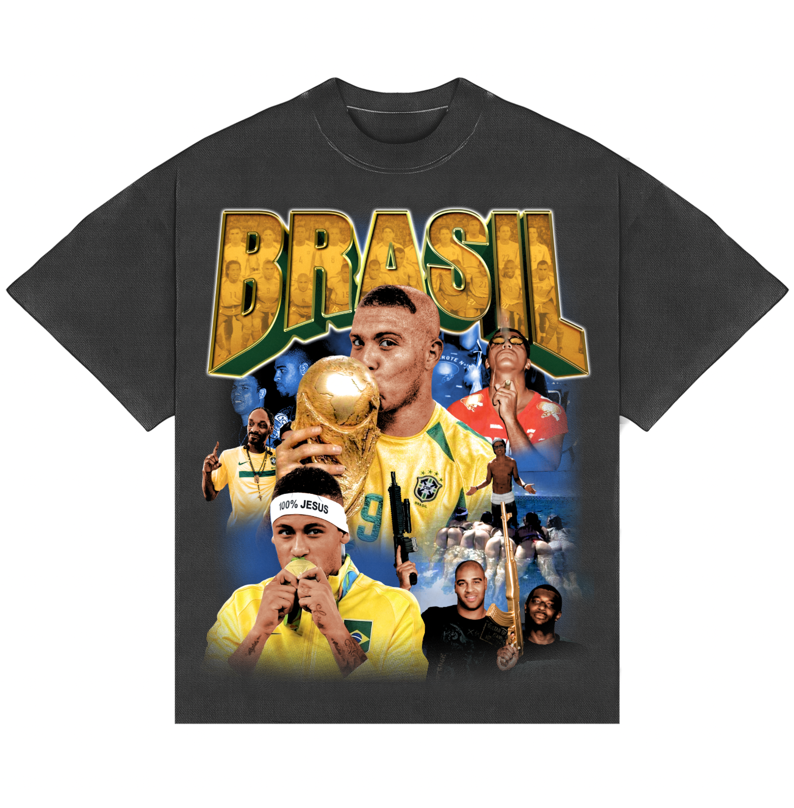 Camiseta Brasil “BOXY”