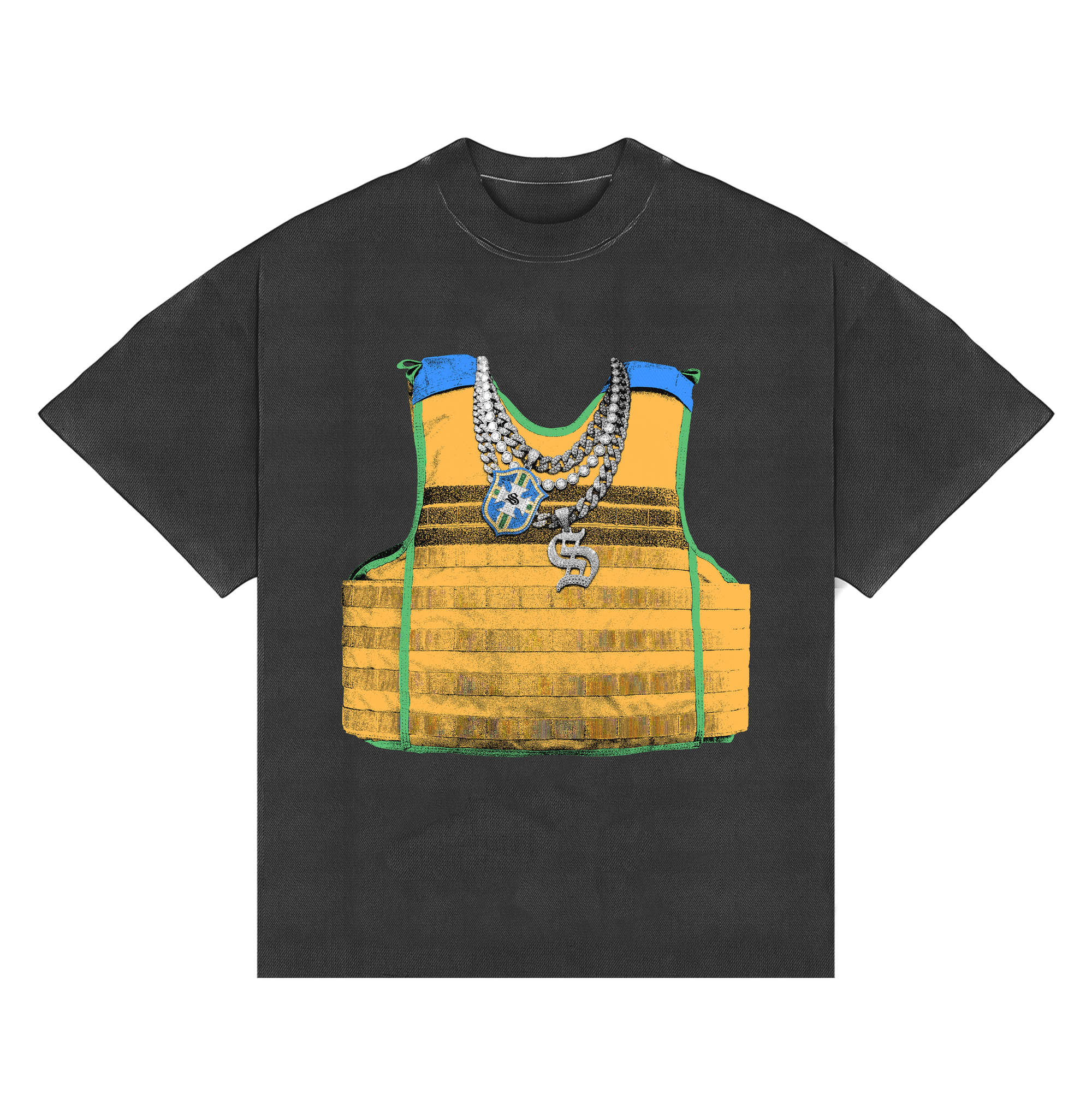 Brazil "BOXY" Vest T-Shirt