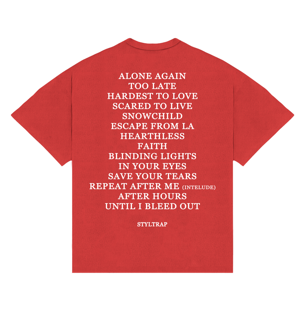 Camiseta the Weeknd “BIG FACE” Boxy