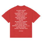 Camiseta the Weeknd “BIG FACE” Boxy