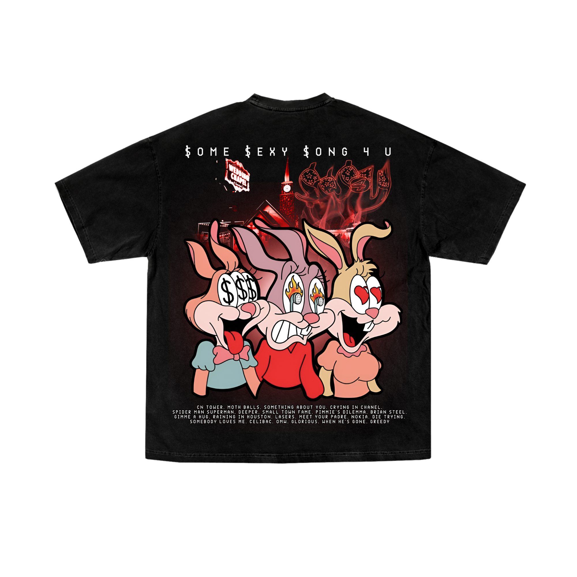 Camiseta $ome $exy $ongs 4 U