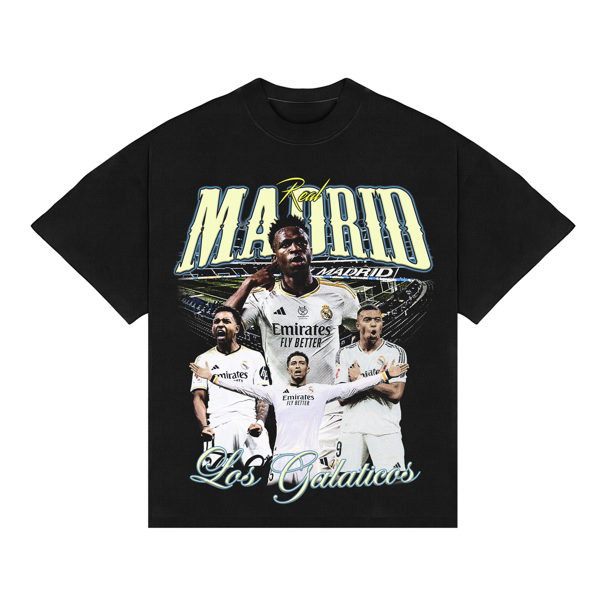Camiseta Boxy Real Madrid "Hala Madrid"