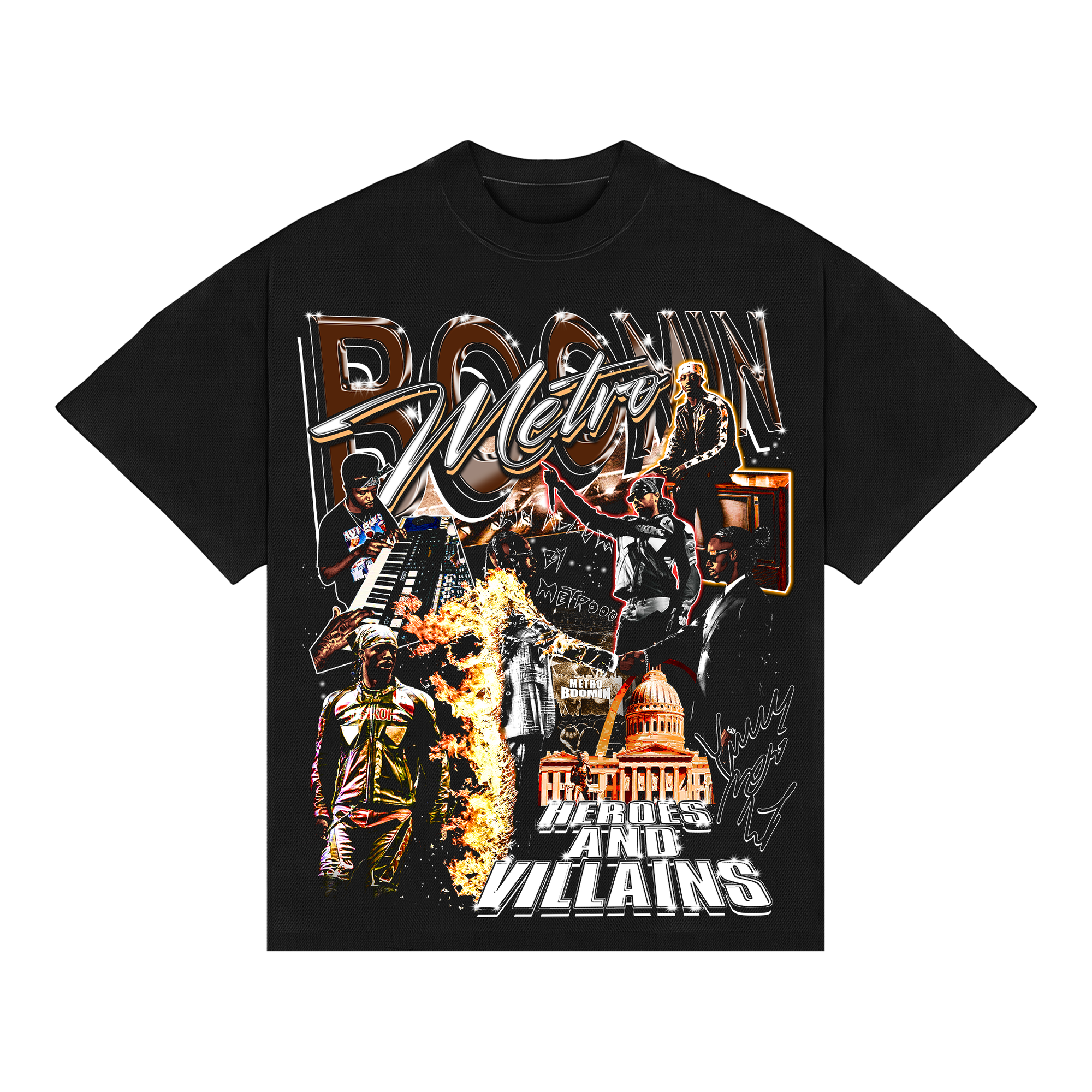 Camiseta Boxy Metro Boomin