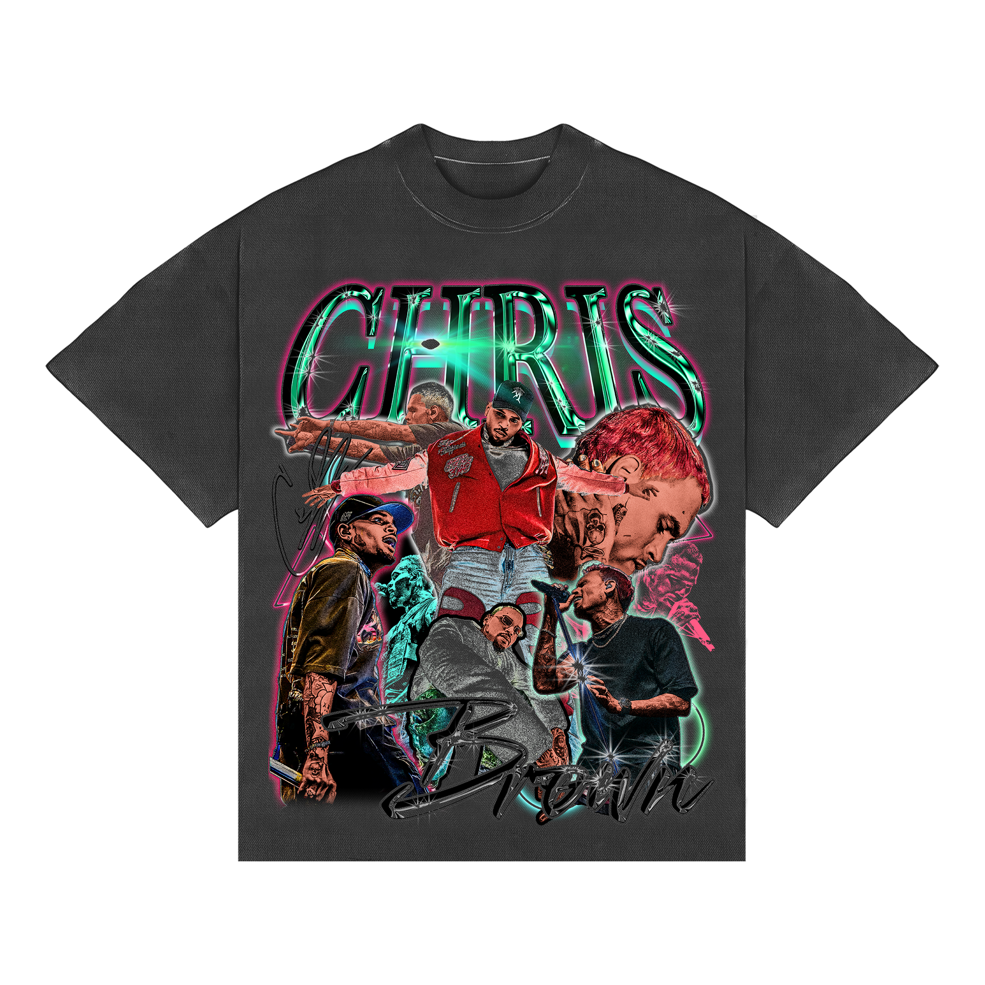 Camiseta Boxy Chris Brown