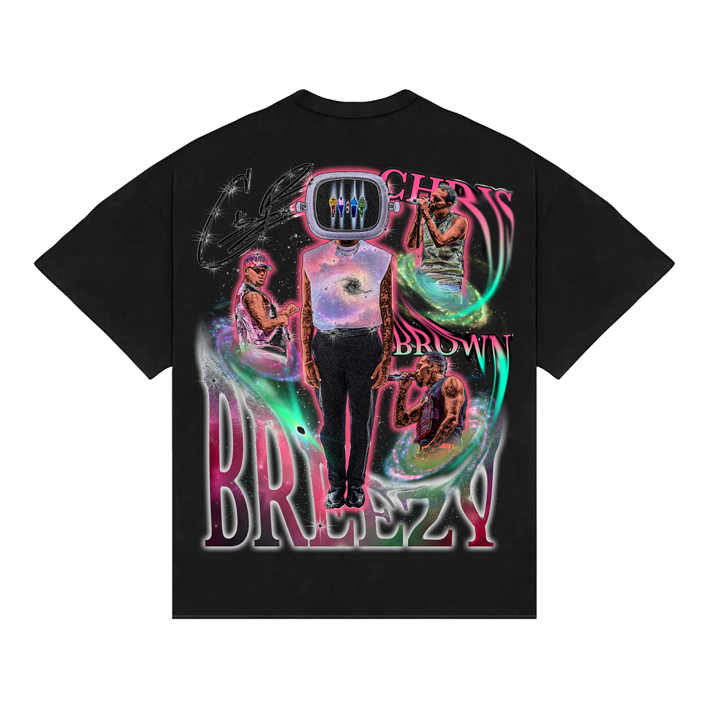 Camiseta Boxy Chris Brown