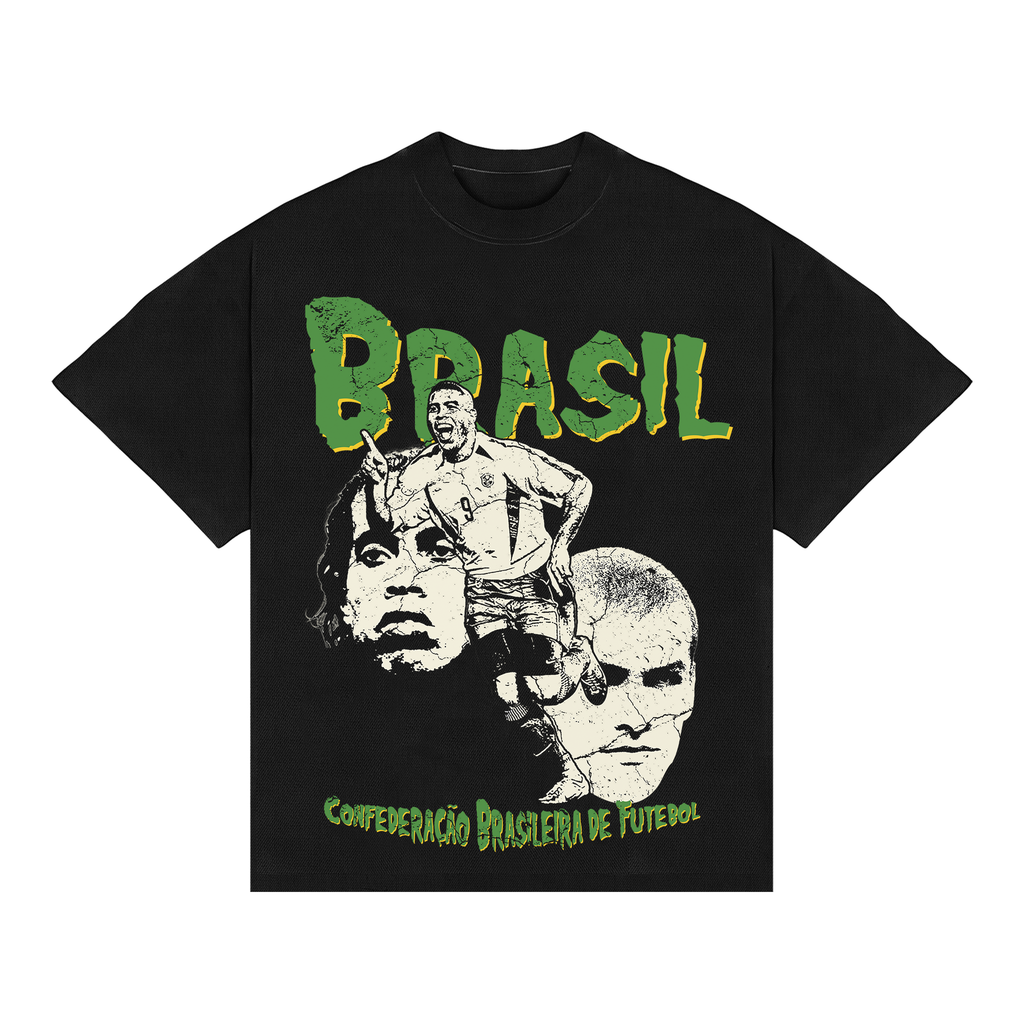 Camiseta Boxy Brasil "2002"