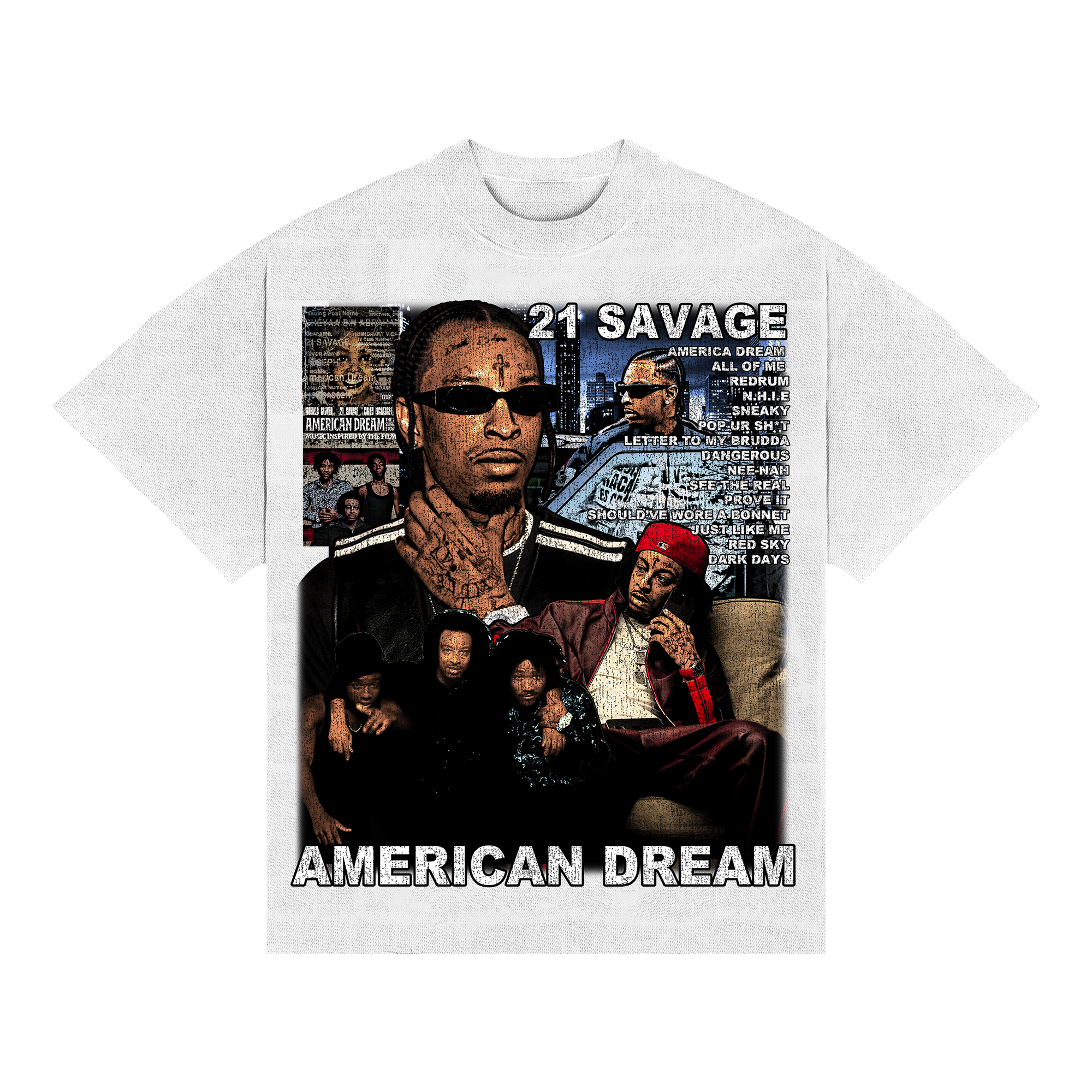 Camiseta Boxy 21 Savage