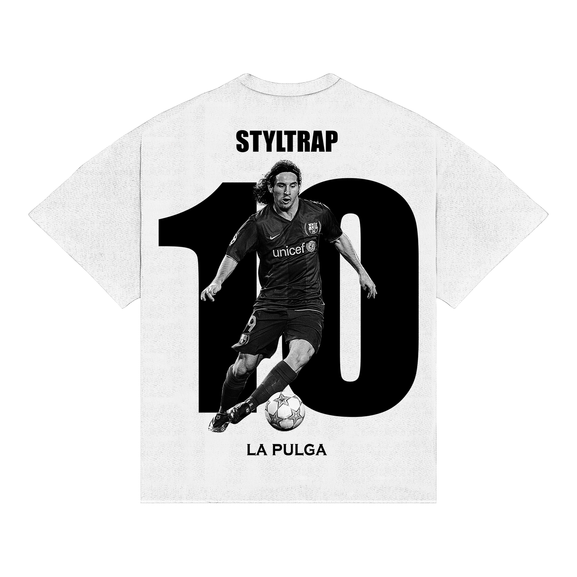 Camiseta Boxy Messi "Lá Pulga"