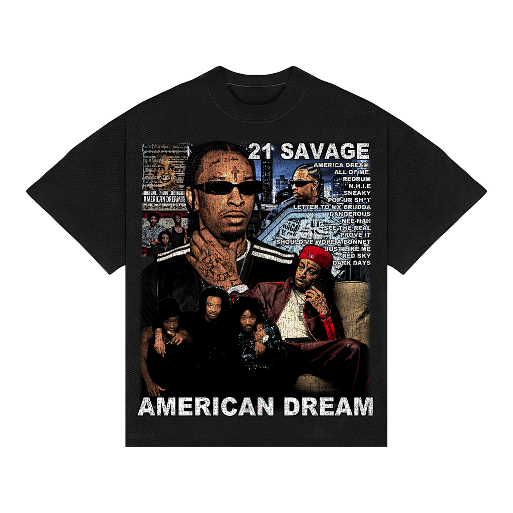 Camiseta Boxy 21 Savage