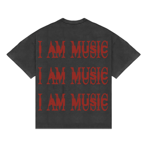 Boxy Playboi Carti "I AM MUSIC" T-Shirt 