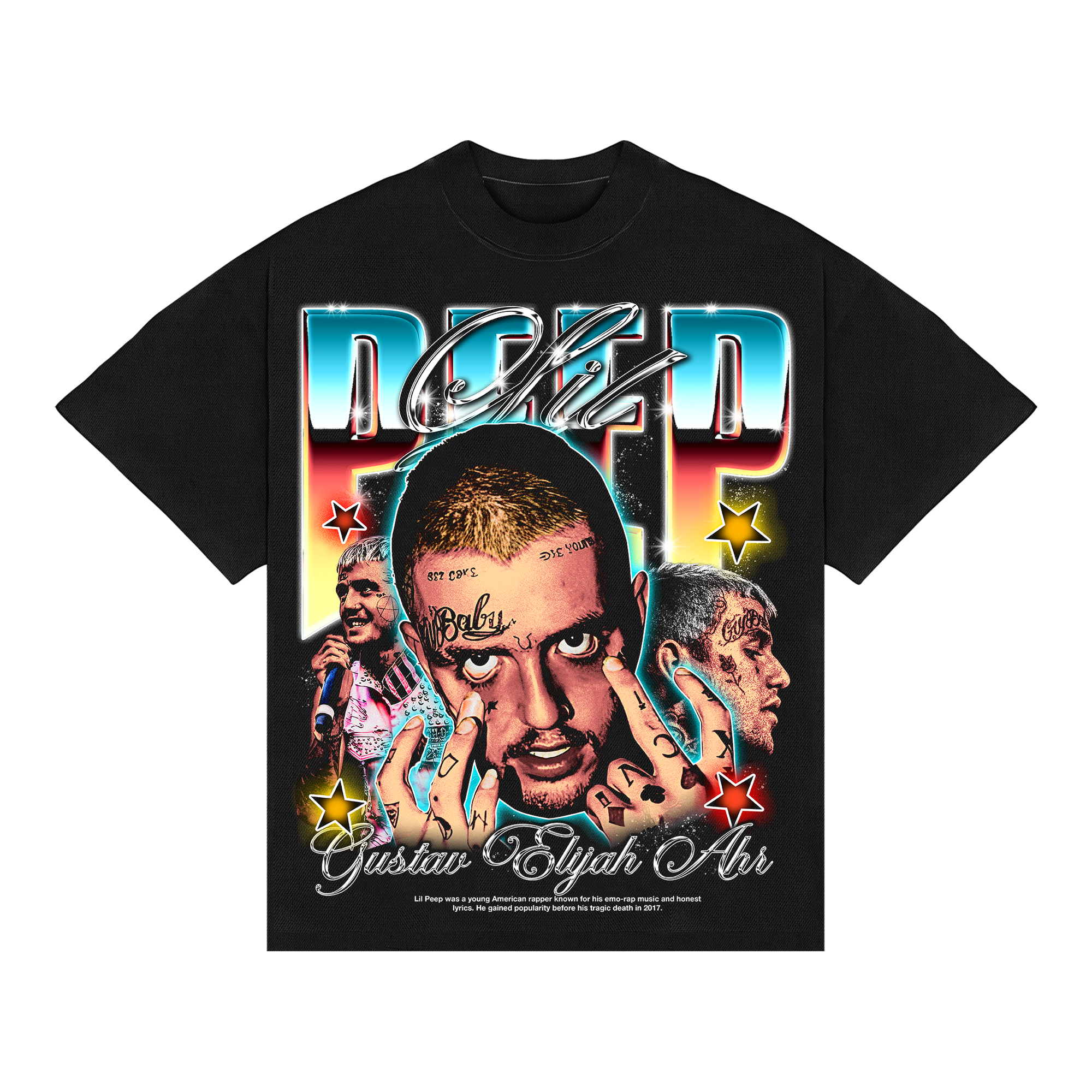 Camiseta Boxy Lil Peep