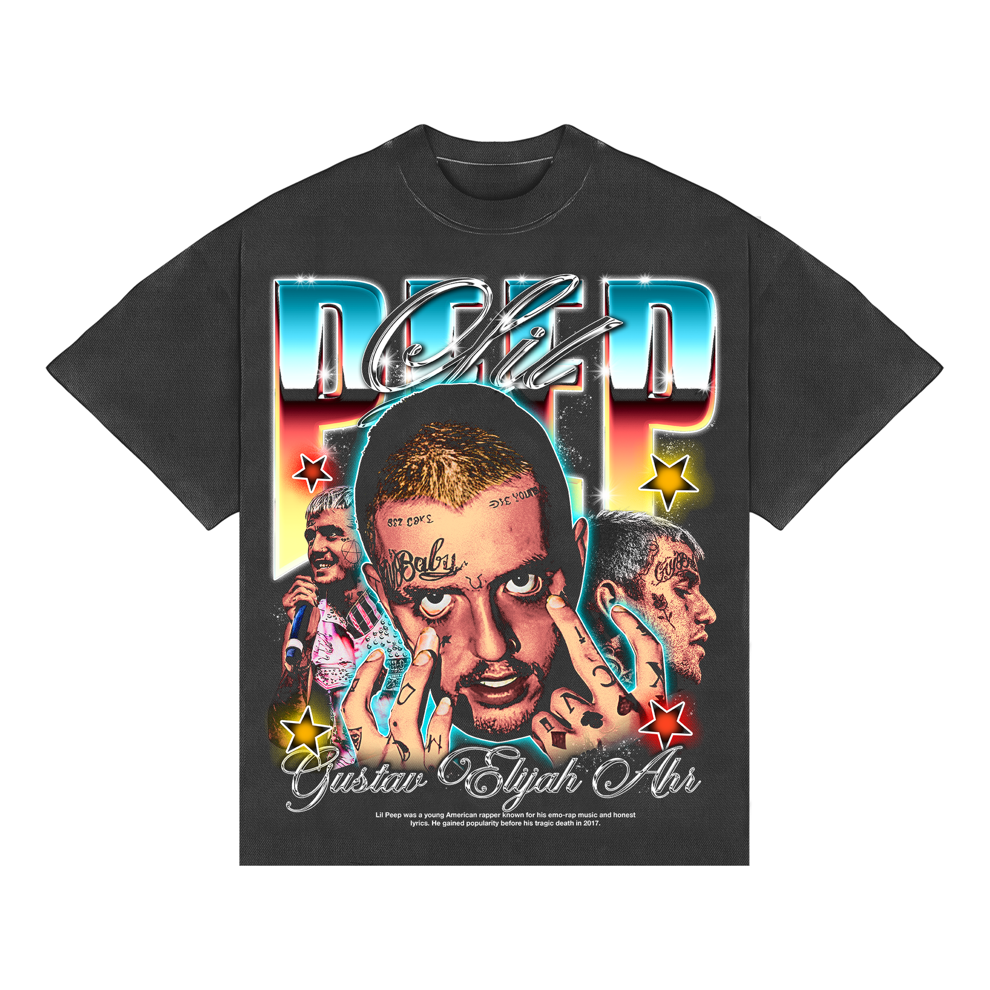 Camiseta Boxy Lil Peep