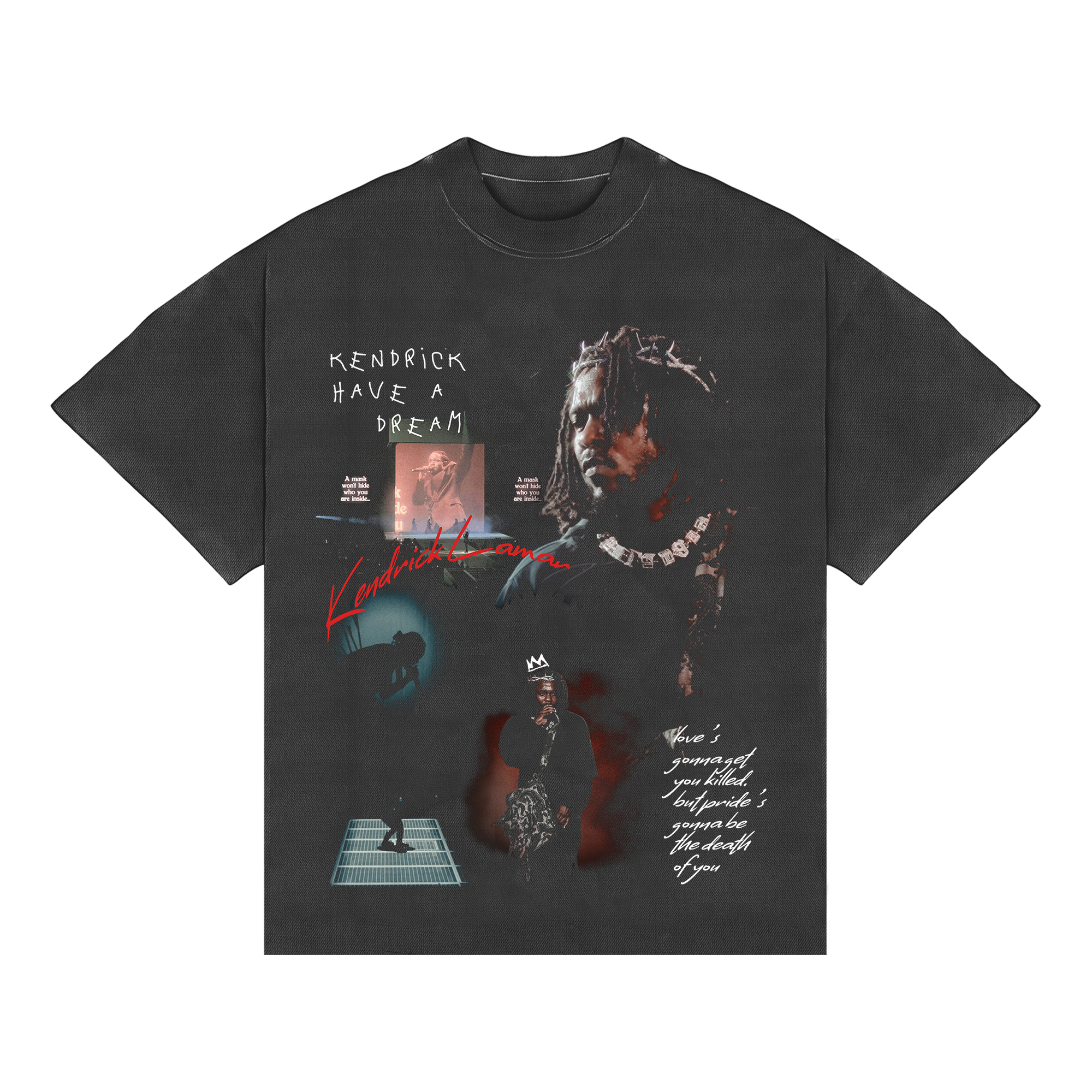 Camiseta Boxy Kendrick Lamar