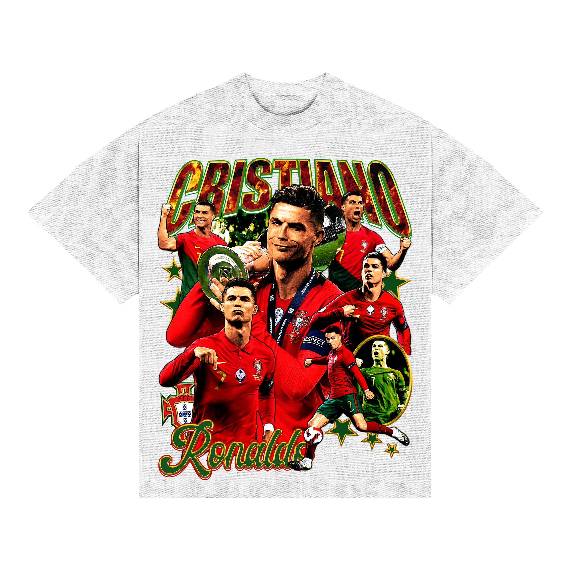 Camiseta Boxy Cristiano Ronaldo