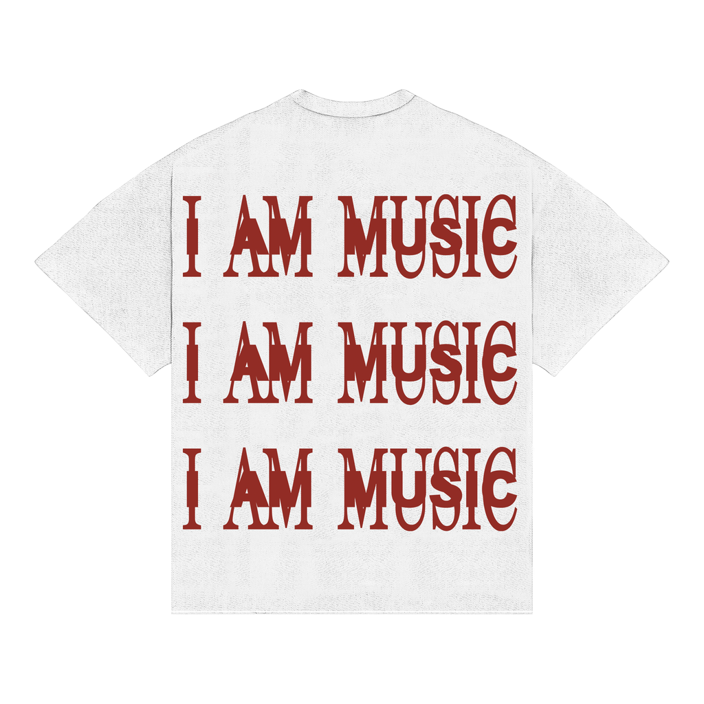 Boxy Playboi Carti "I AM MUSIC" T-Shirt 