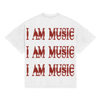 Boxy Playboi Carti "I AM MUSIC" T-Shirt 