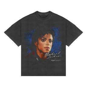 Camiseta Boxy Michael Jackson "King of Pop"