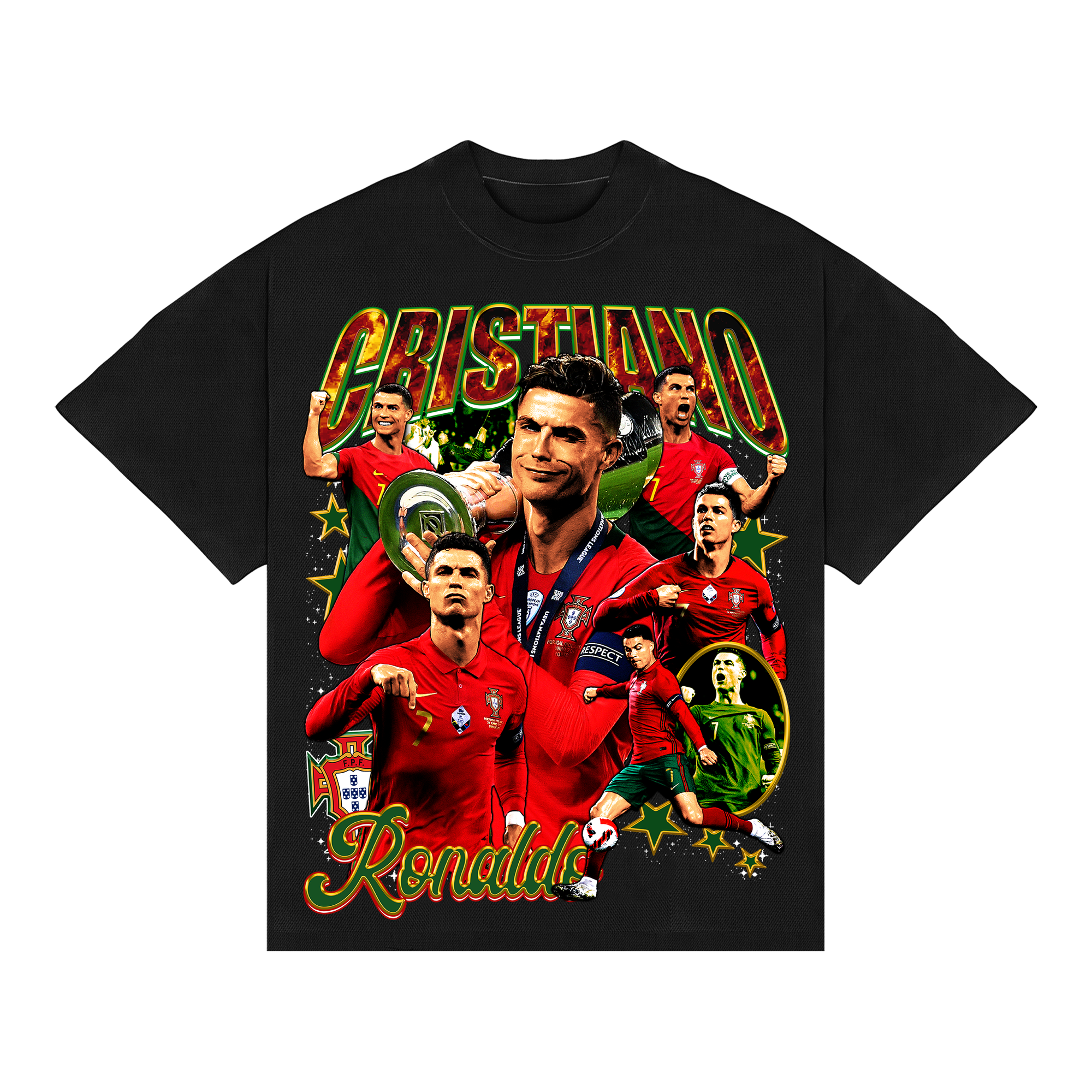 Camiseta Boxy Cristiano Ronaldo
