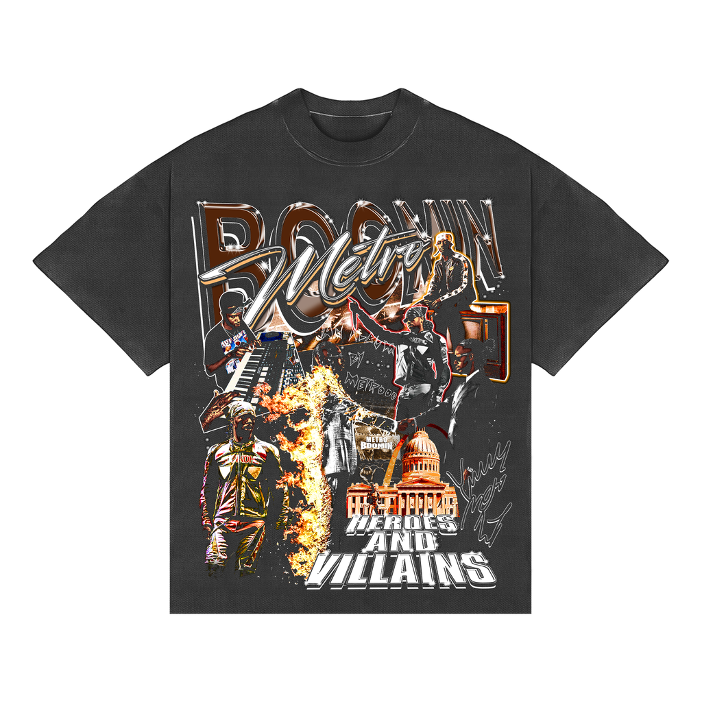 Camiseta Boxy Metro Boomin