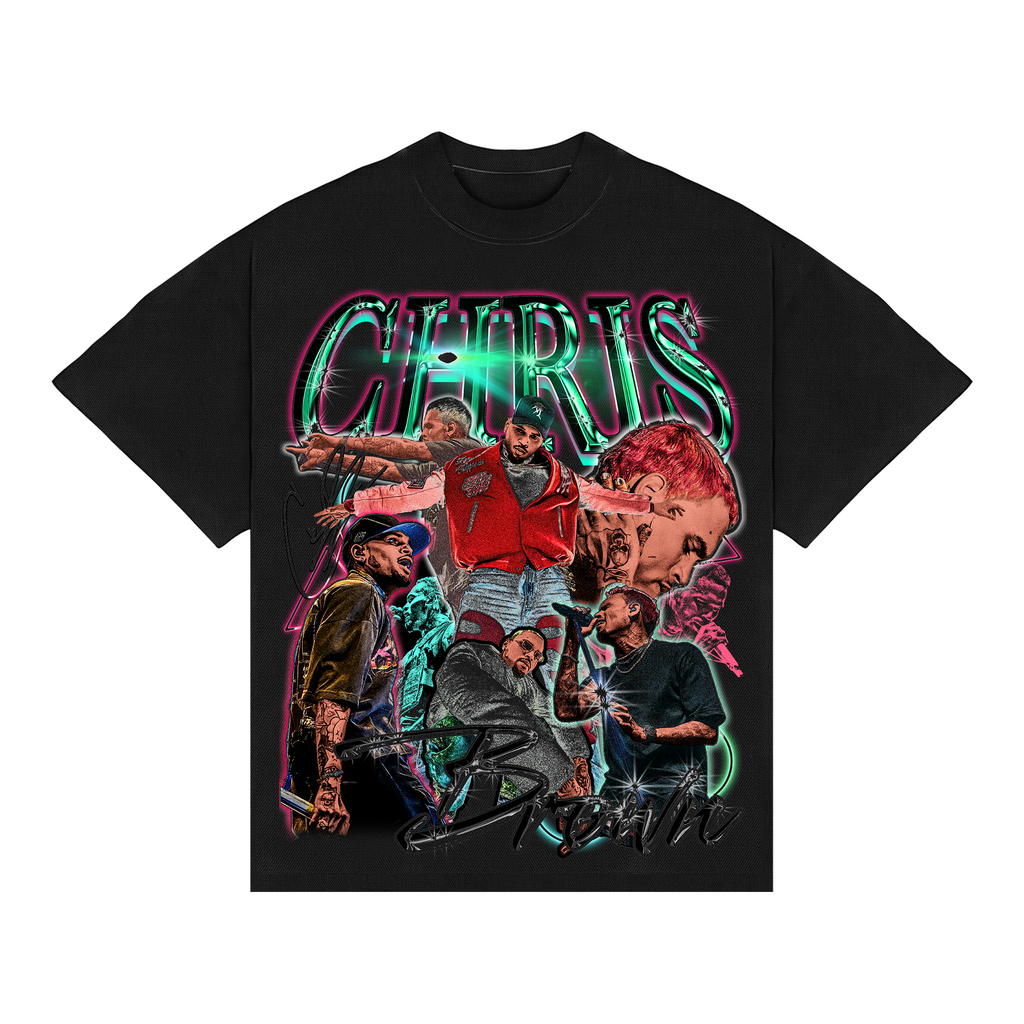Camiseta Boxy Chris Brown