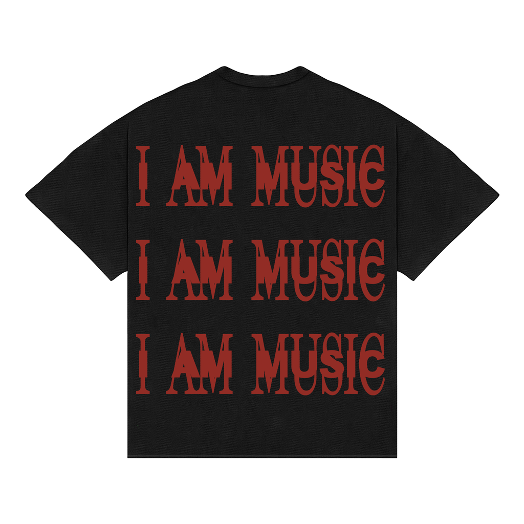 Boxy Playboi Carti "I AM MUSIC" T-Shirt 