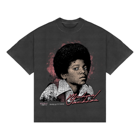 Camiseta Boxy Michael Jackson "Young"