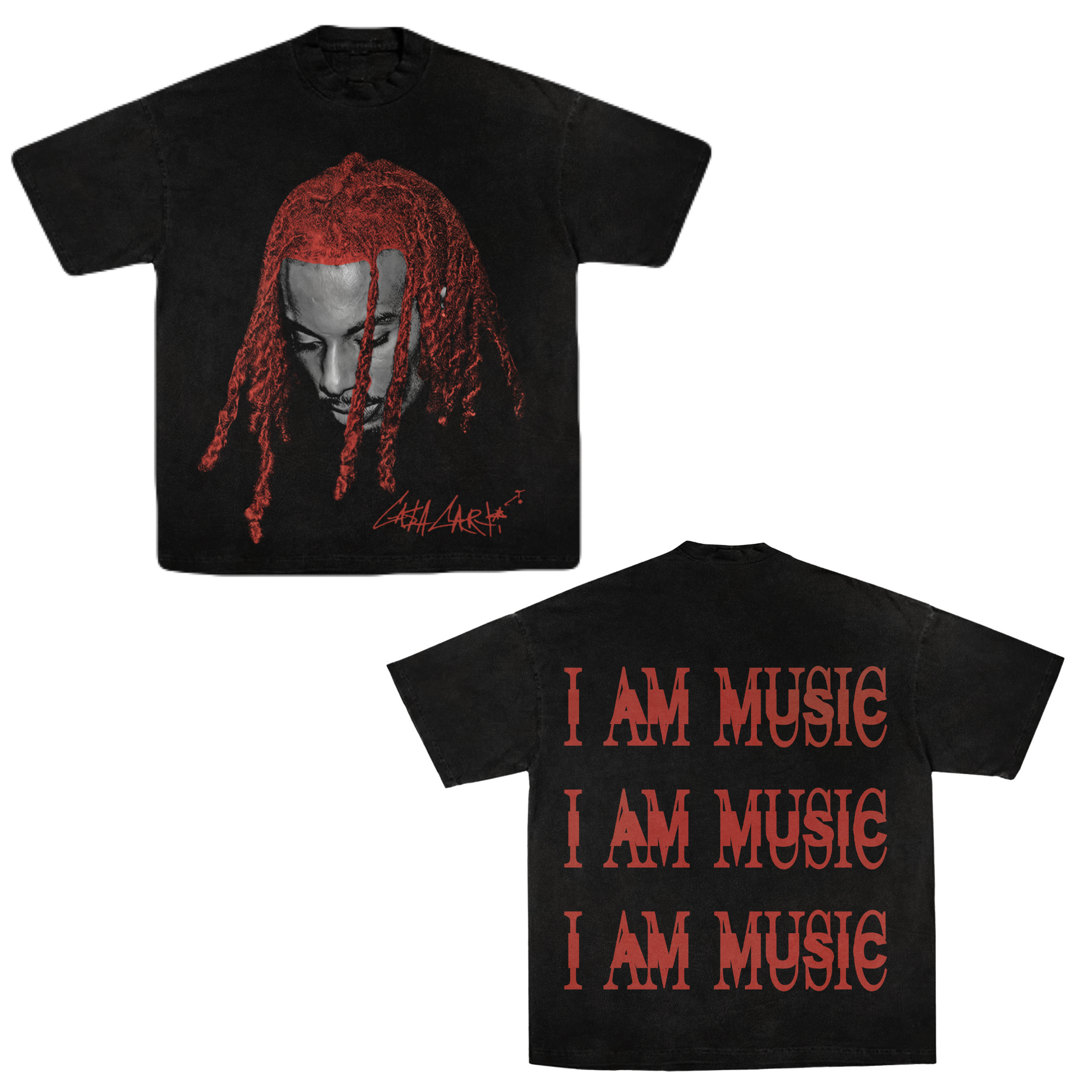 Camiseta Playboi Carti “ I AM MUSIC”