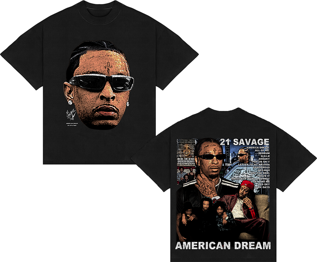 Camiseta Boxy 21 Savage