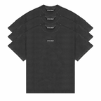 KIT WITH 3 PLAIN BOXY SHIRTS 