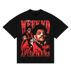 Camiseta The Weeknd “AFTER HOURS” BOXY