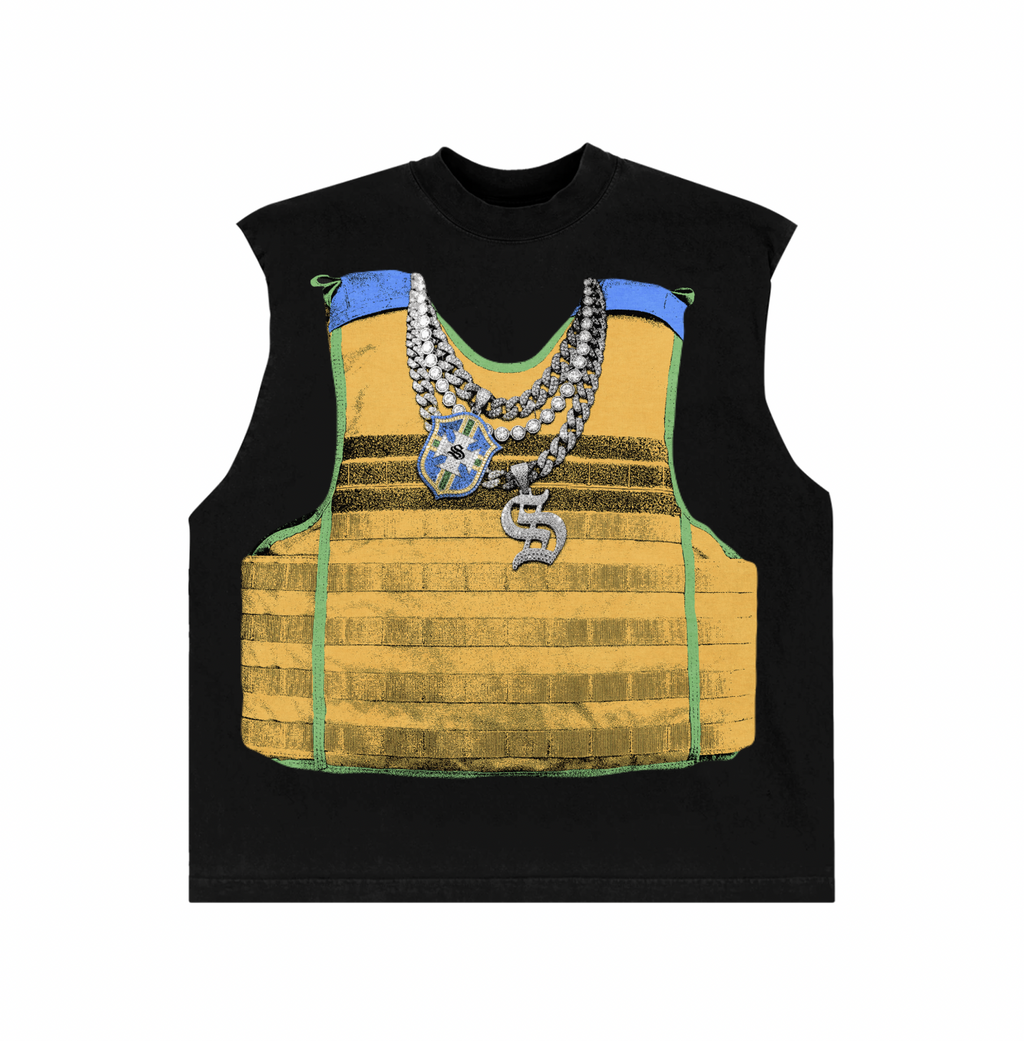 Camiseta BRASIL COLETE “REGATA MACHÃO BOXY”
